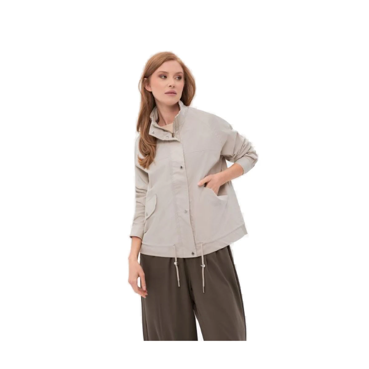 Dámska bunda VOLCANO SANGRIA-102-BEIGE · záber 2