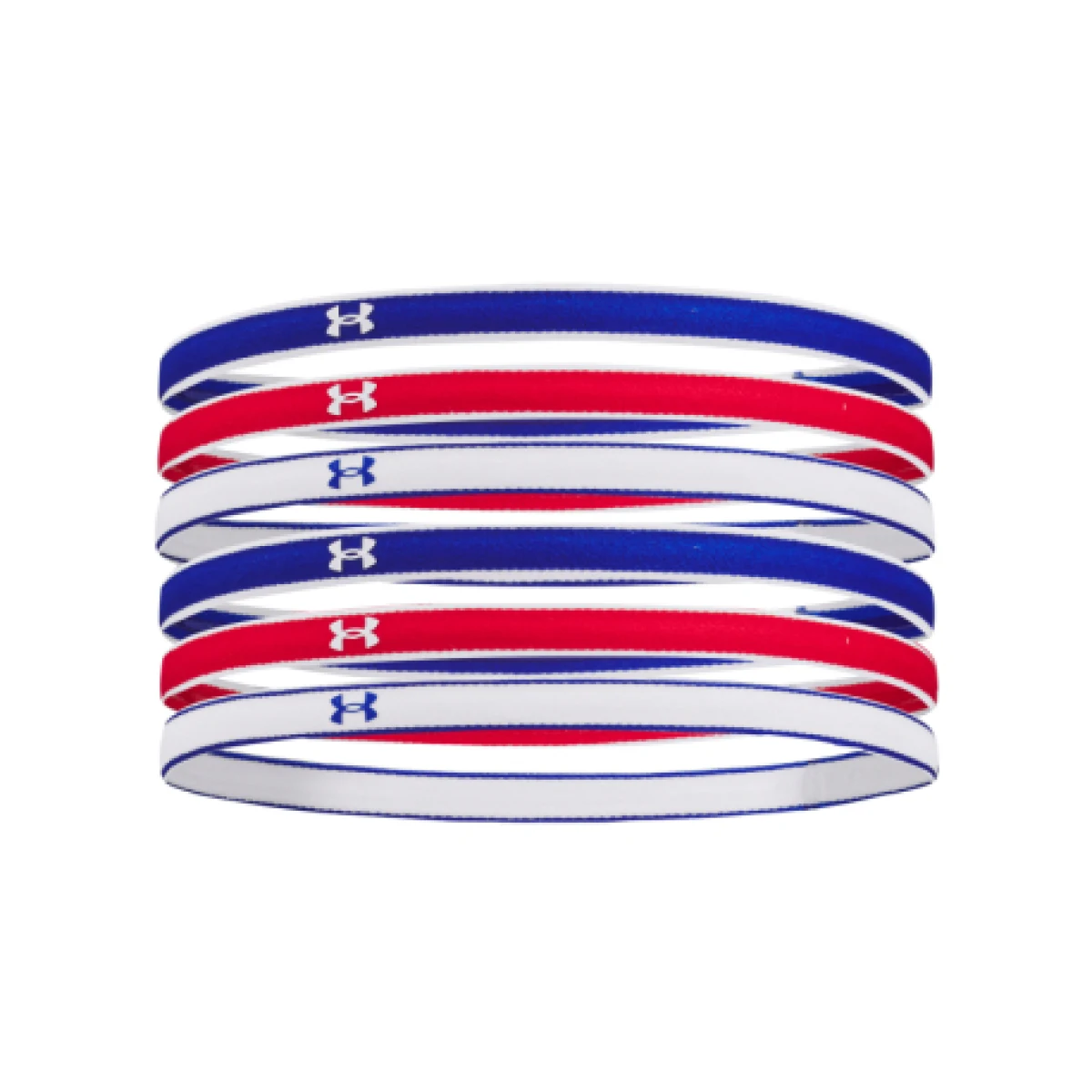 Dámska čelenka UNDER ARMOUR UA Mini Headbands (6pk)-BLU 1286016-400 · záber 1