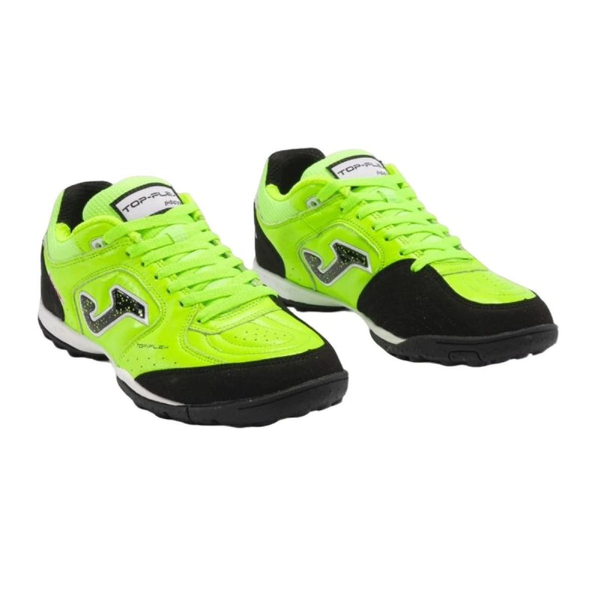 Pánske futbalové kopačky turfy JOMA Top Flex M TF fluorescent green · záber 2