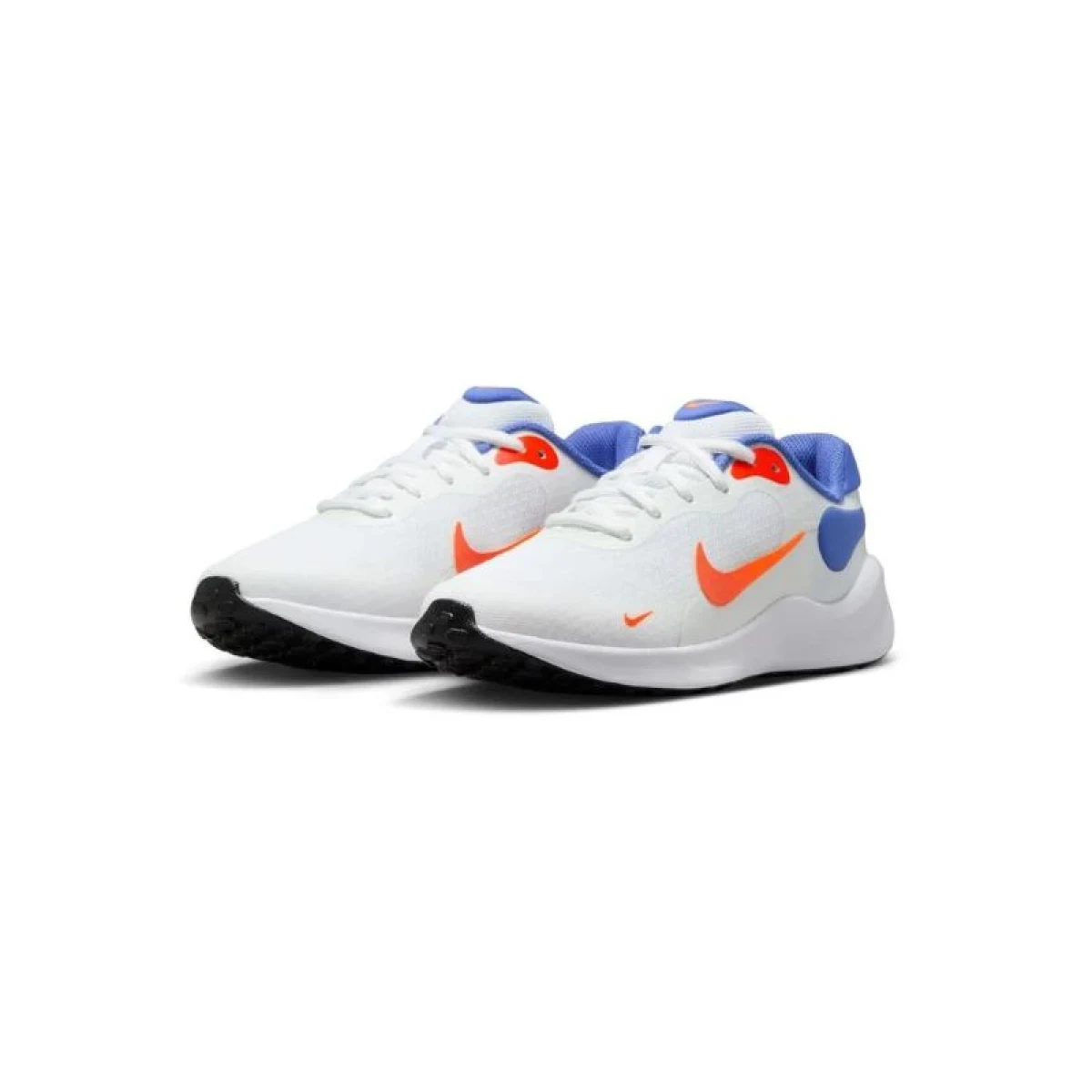 Chlapčenská športová obuv (tréningová) NIKE Revolution 7 GS white team orange astranomy blue · záber 3