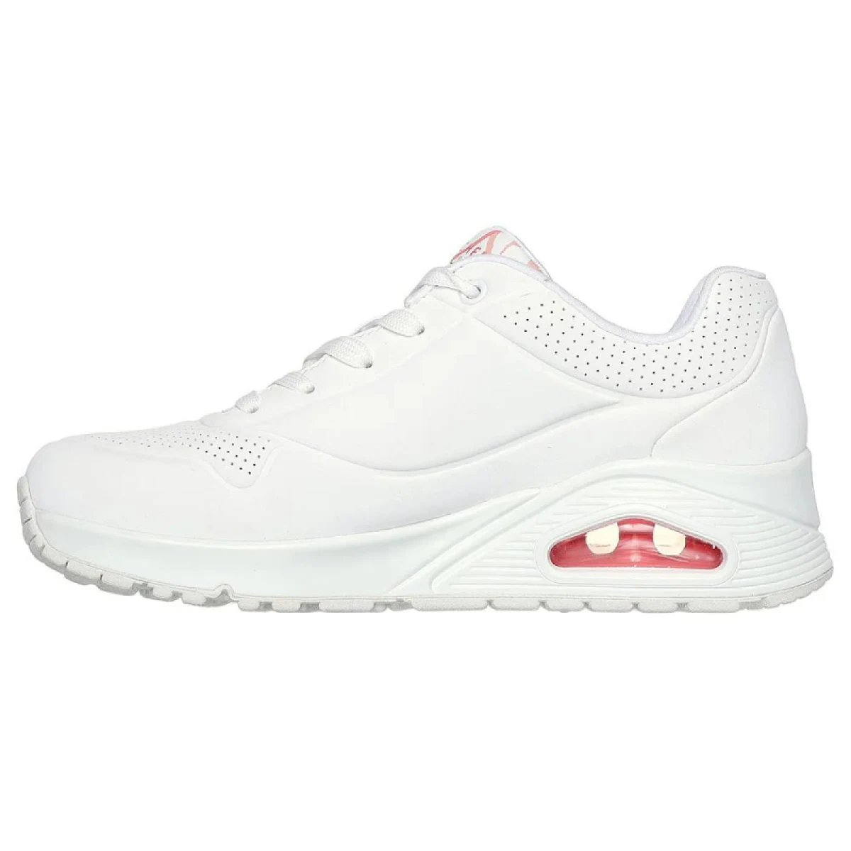 Dámska rekreačná obuv SKECHERS Uno Spread The Love W white multi pink · záber 4
