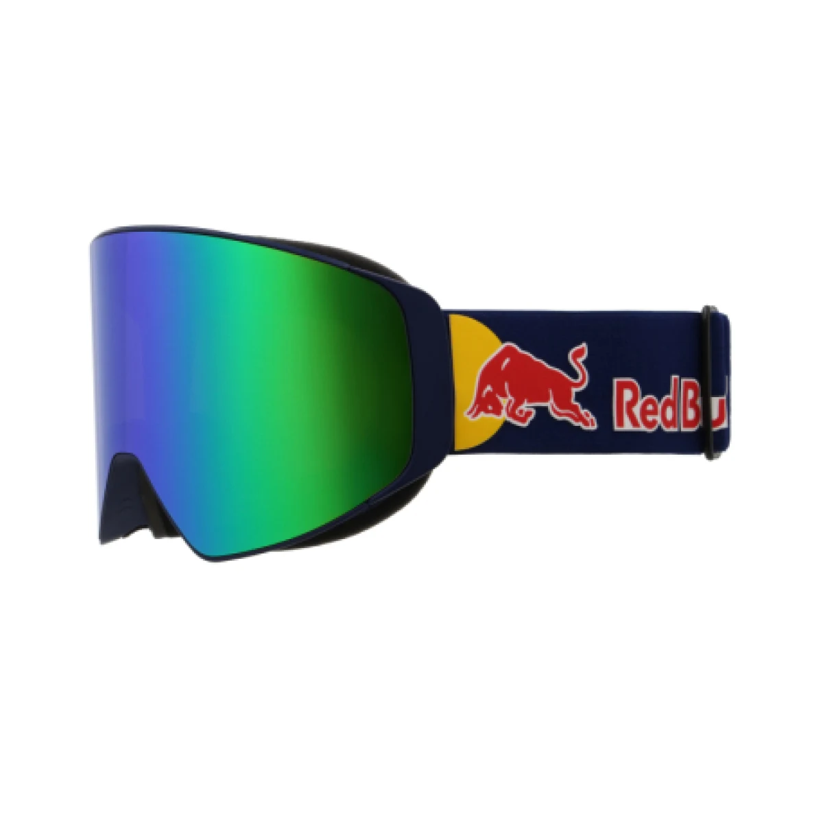 Lyžiarske okuliare RED BULL SPECT JAMM-07GR3, blue brown with green mirror · záber 1
