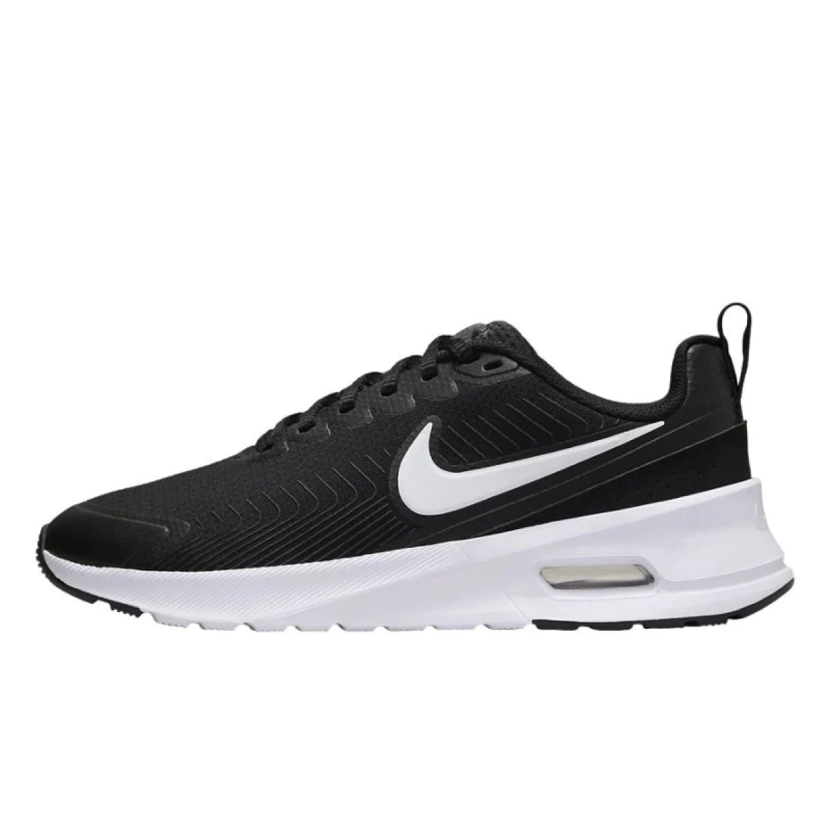 Dámska rekreačná obuv NIKE Air Max Nuaxis black white dark grey comet red · záber 3