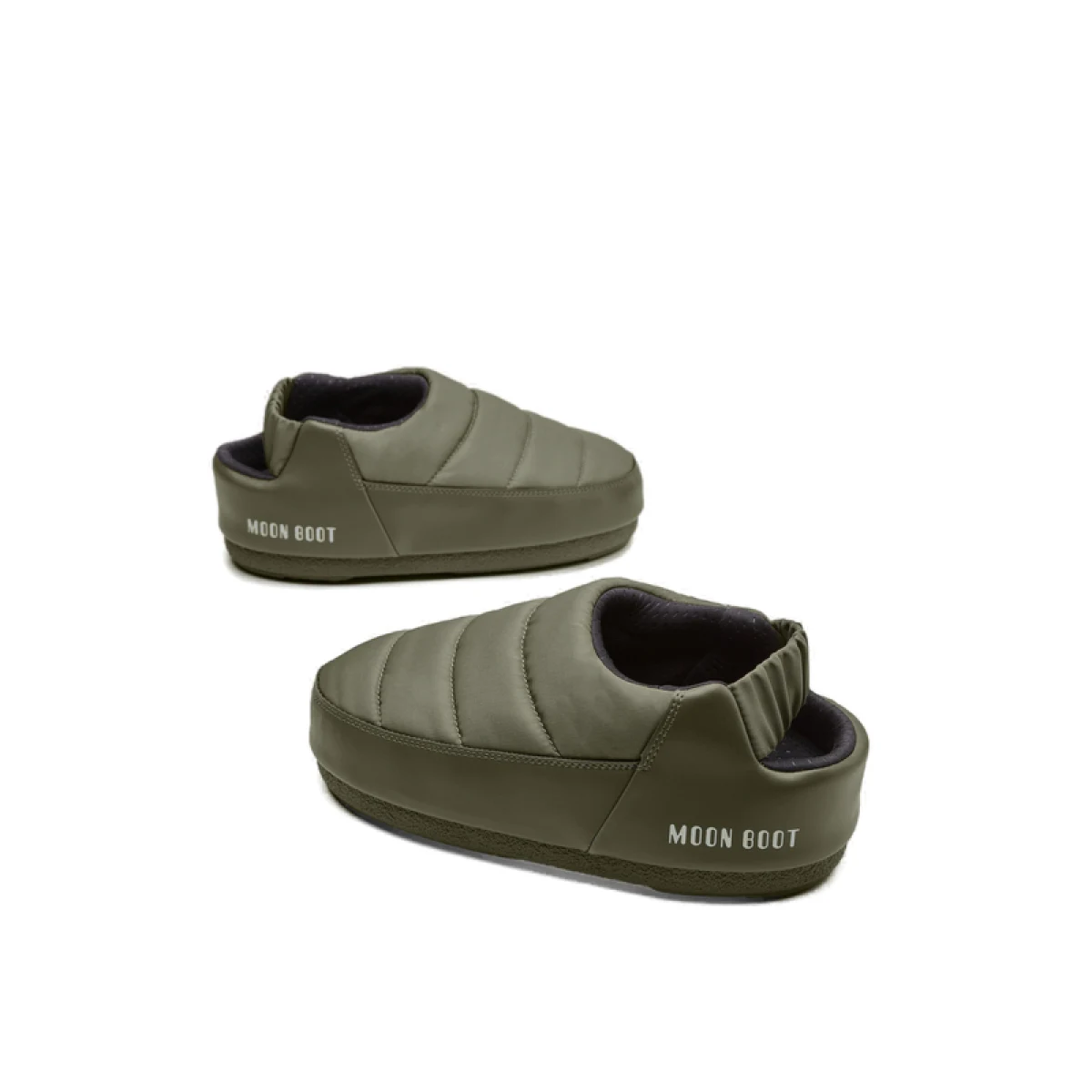 Dámske nízke zimné topánky MOON BOOT SANDAL BAND NYLON, 003 khaki · záber 2