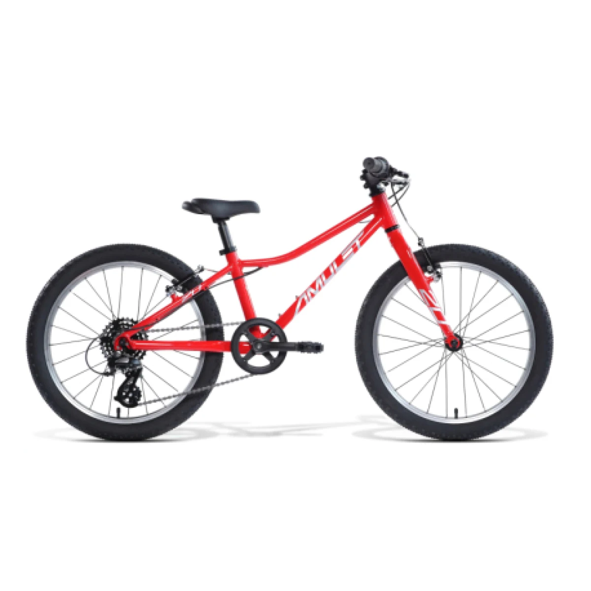Detský horský bicykel AMULET 20 Tomcat, red shiny silver · záber 1