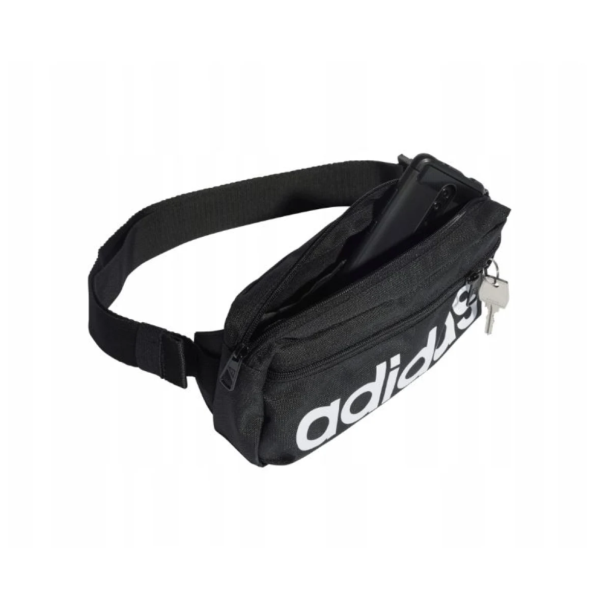 Ľadvinka ADIDAS LINEAR BUM BAG BLACK WHITE · záber 3