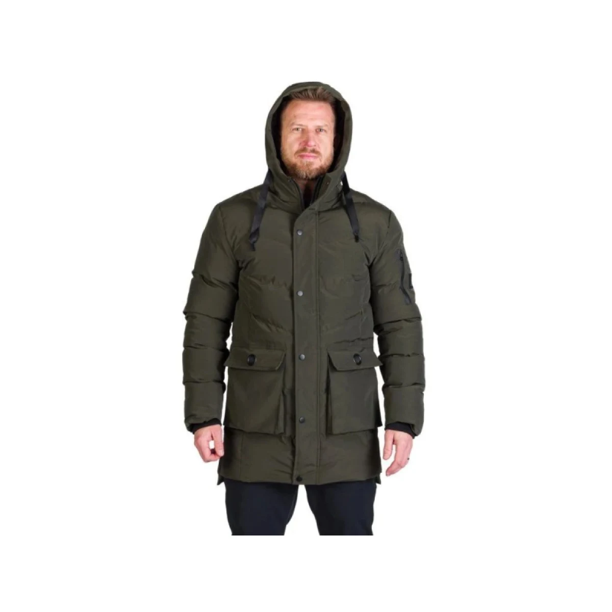 Pánska bunda NORTHFINDER DOMENICO-300darkgreen · záber 2
