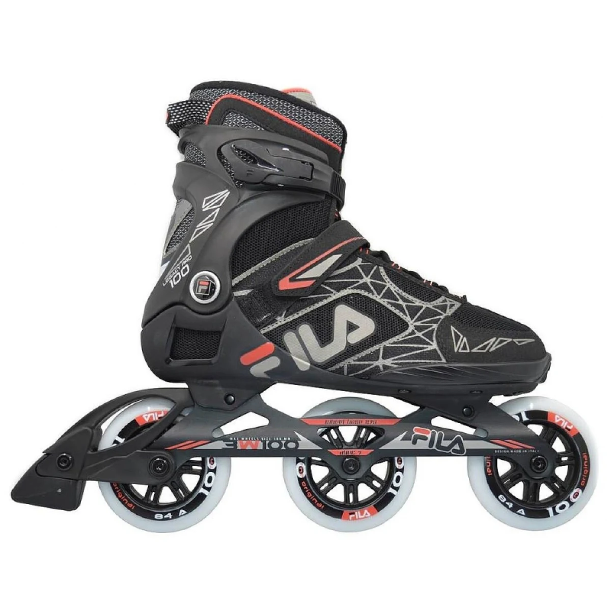 Kolieskové korčule FILA SKATES LEGACY PRO 100 BLACK RED · záber 2