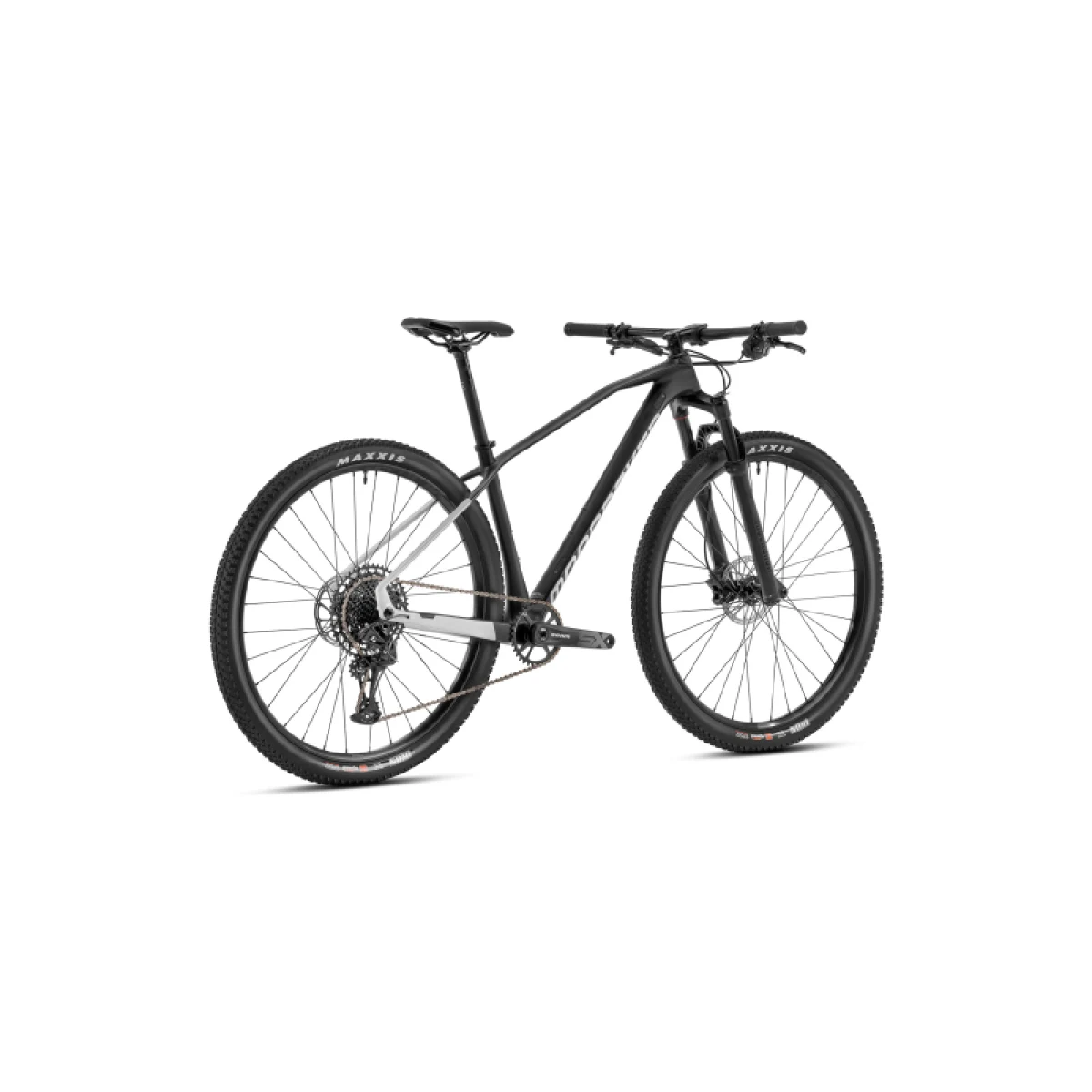Horský bicykel MONDRAKER Chrono Carbon, carbon dirty white · záber 3