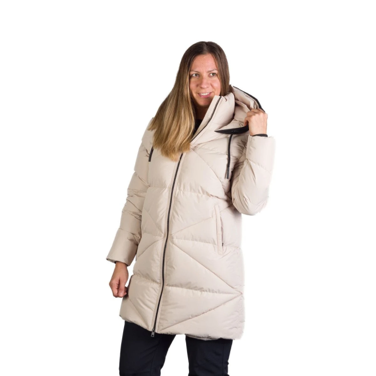 Dámska bunda NORTHFINDER KIM-502beige · záber 4