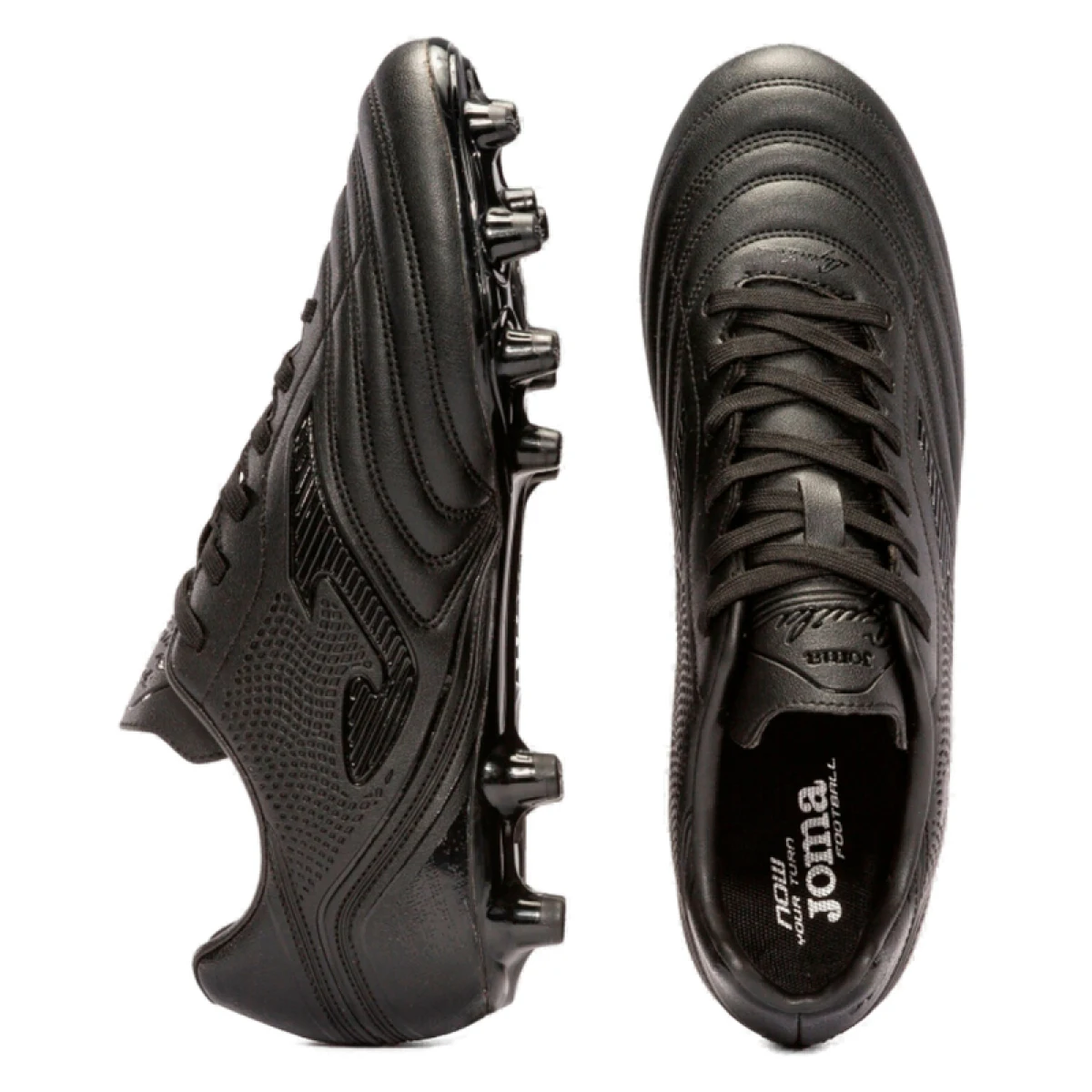 Pánske futbalové kopačky outdoorové JOMA Aguila 2521 M FG black · záber 3