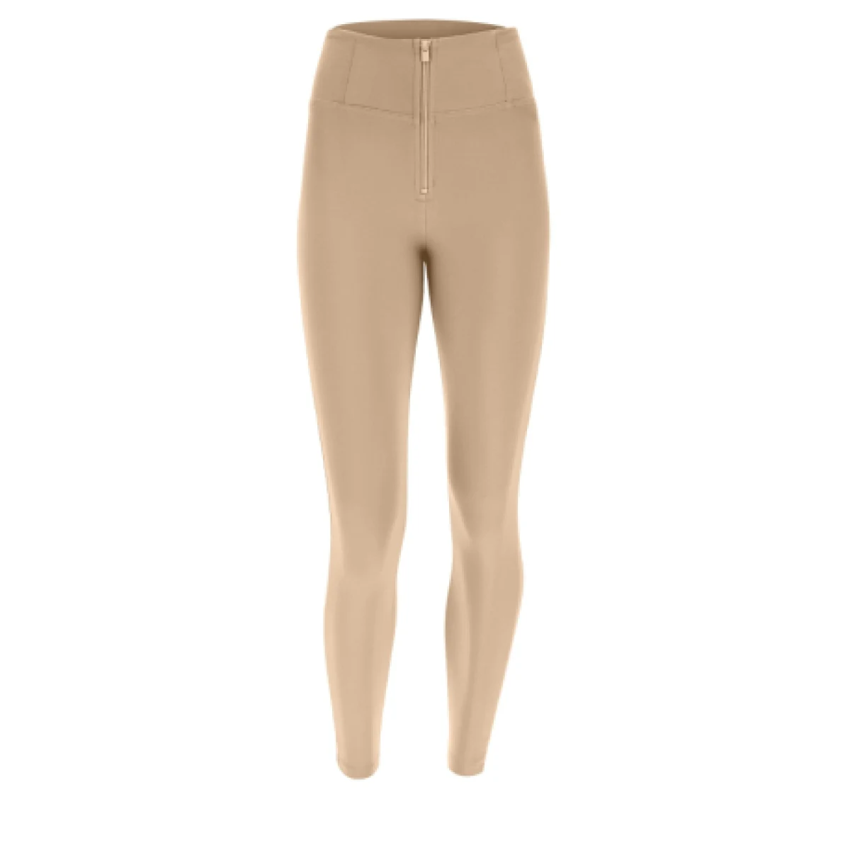 Dámske jeggings nohavice FREDDY WR.UP® superskinny push up 7 8 trousers with high waist and zip-Nomad · záber 1