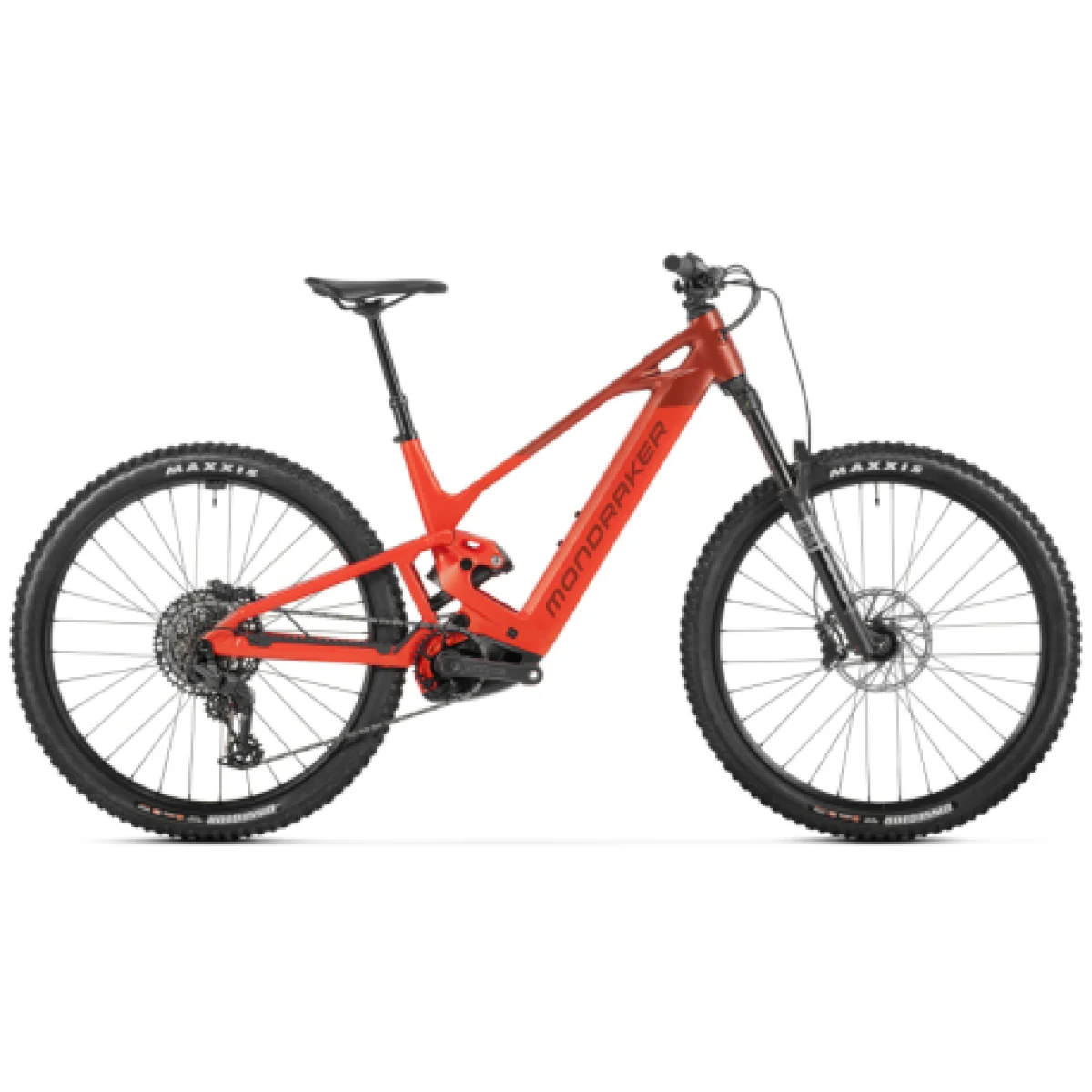 Horský elektrobicykel MONDRAKER Scree S 800, flame red · záber 1