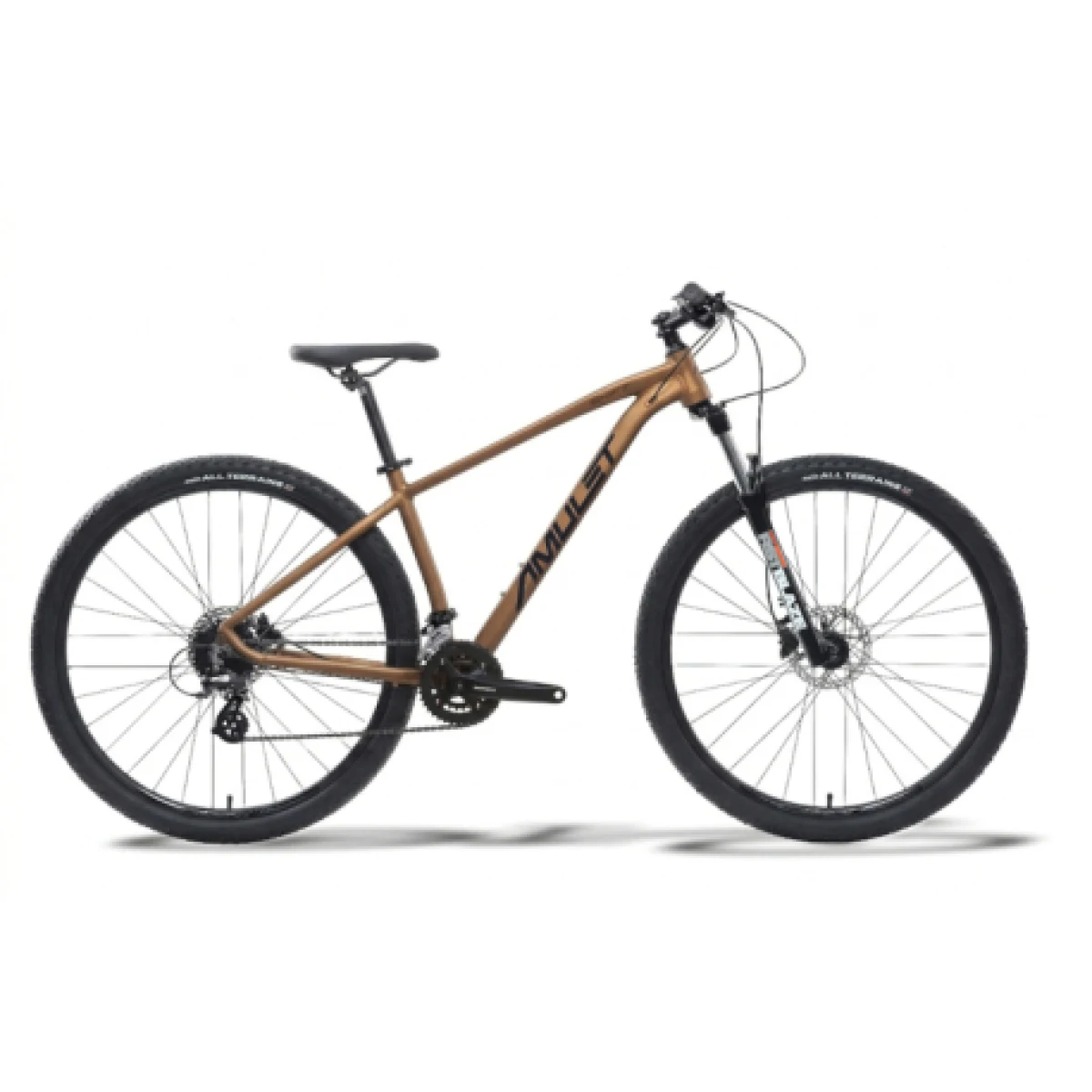Horský bicykel AMULET 29 Shift 7.1 SH, bronze matt black · záber 1