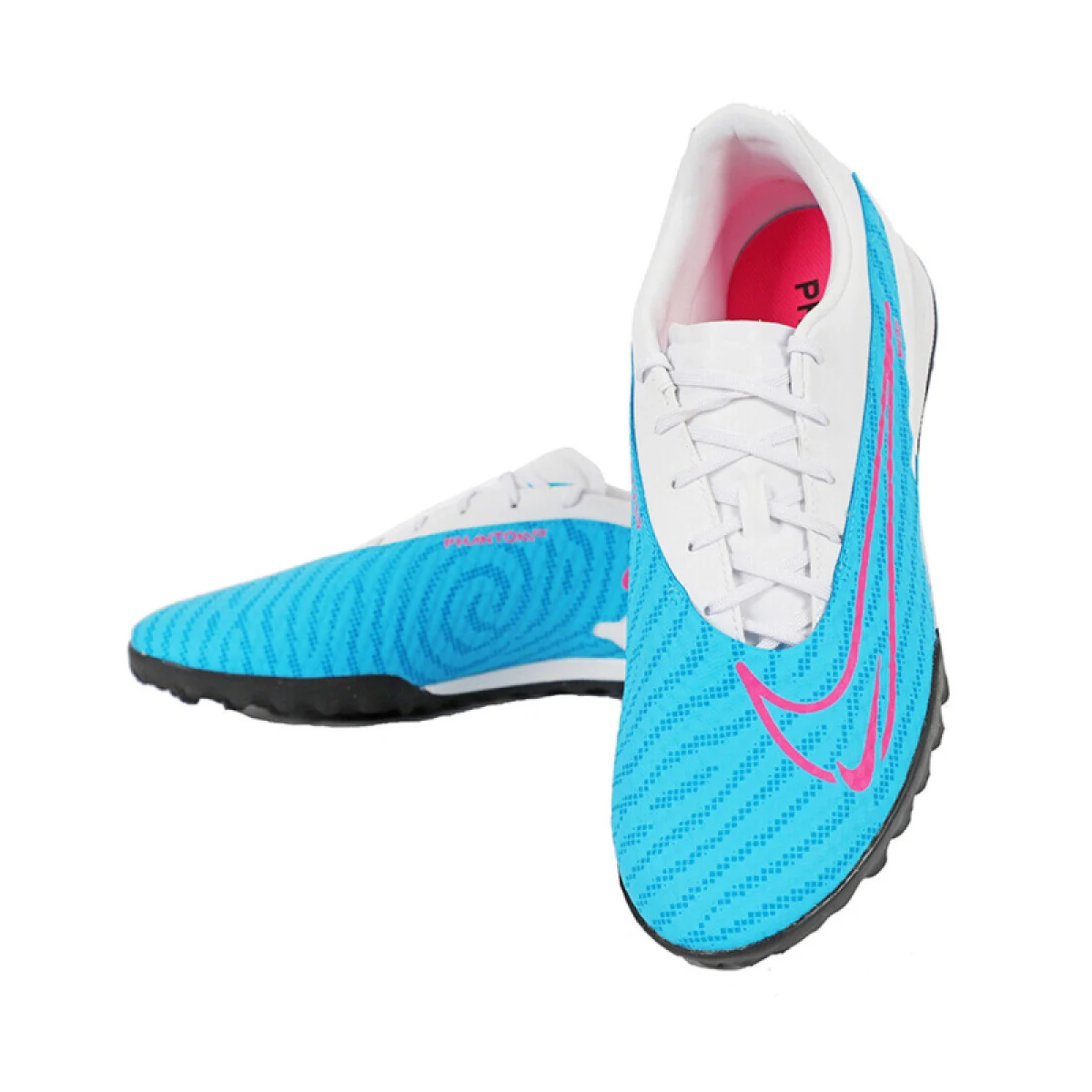 Pánske futbalové kopačky turfy NIKE Phantom GX Academy M TF baltic blue white laser blue · záber 4