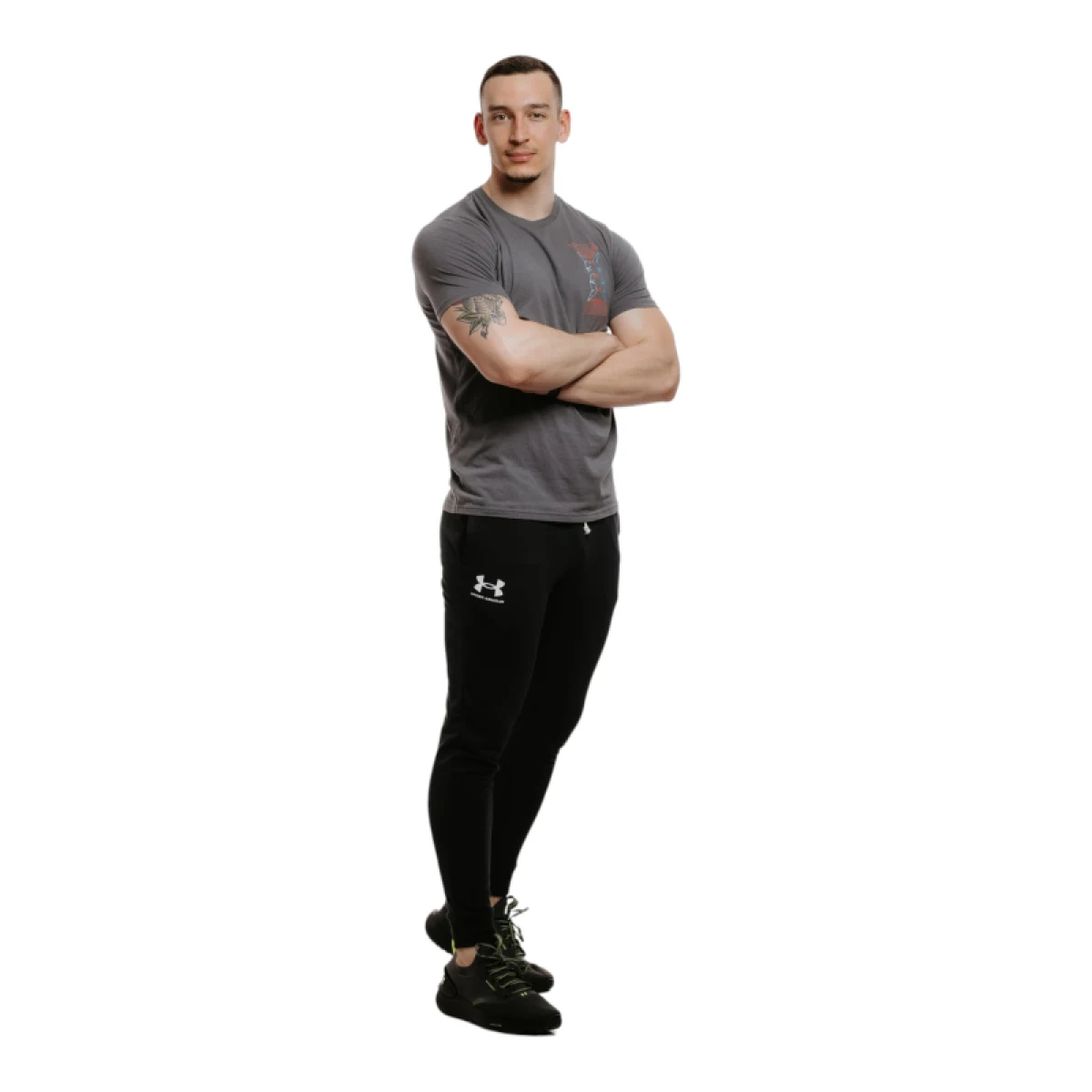 Pánske tepláky UNDER ARMOUR UA Rival Terry Jogger-BLK · záber 5