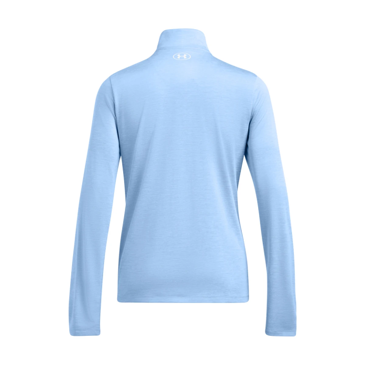 Dámska bežecká mikina s 1 2 zipsom UNDER ARMOUR Tech 1 2 Zip- Twist-BLU · záber 4
