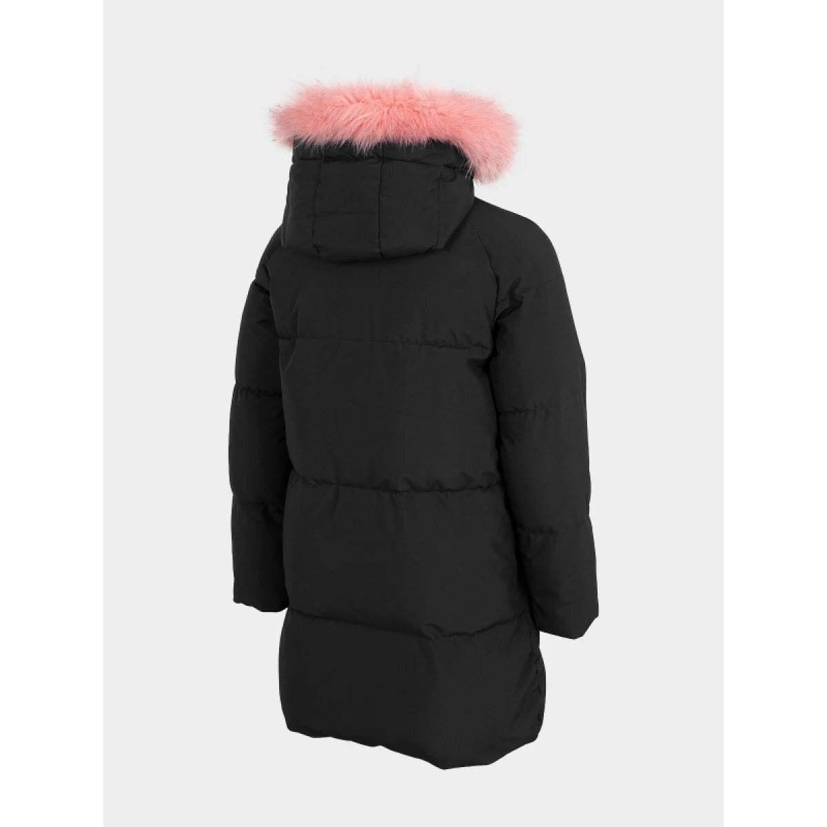 Dievčenská bunda 4F JUNIOR GIRLS JACKET JKUDP004-20S-DEEP BLACK · záber 4