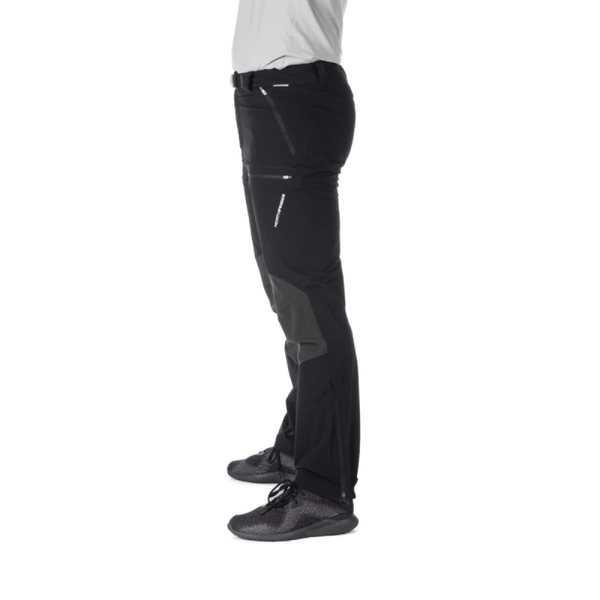 Pánske turistické nohavice NORTHFINDER HUBERT-269-black · záber 3