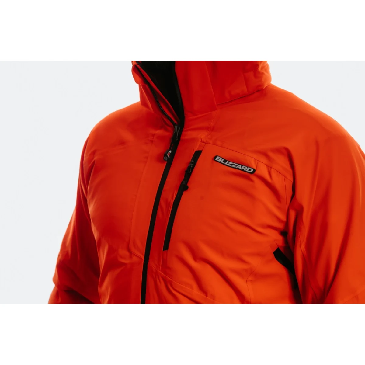 Pánska lyžiarska bunda s kapucňou BLIZZARD Ski Jacket Silvretta, red · záber 4