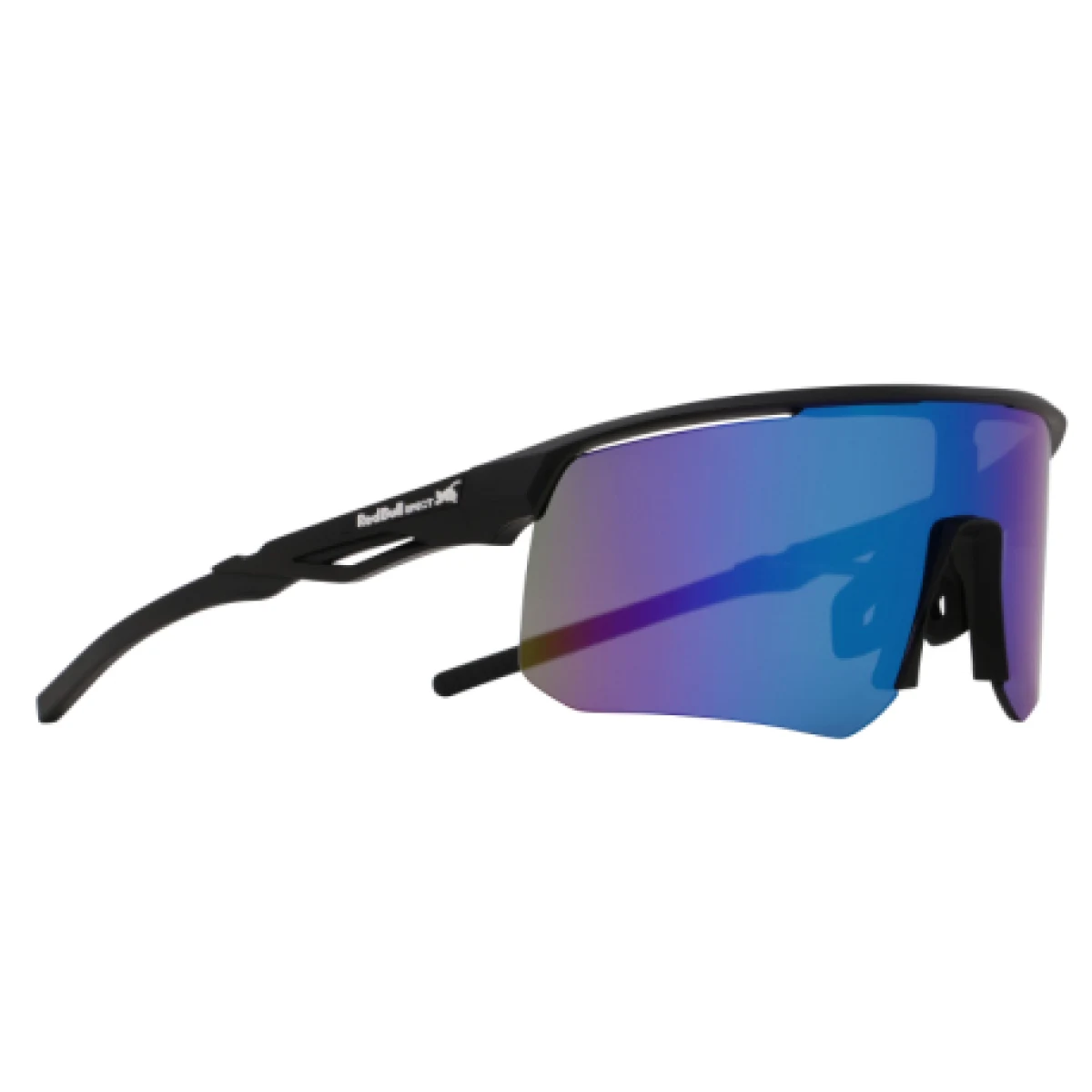Slnečné okuliare RED BULL SPECT RIDDLE-004, matt black smoke with purple-green mirror, CAT3 · záber 1