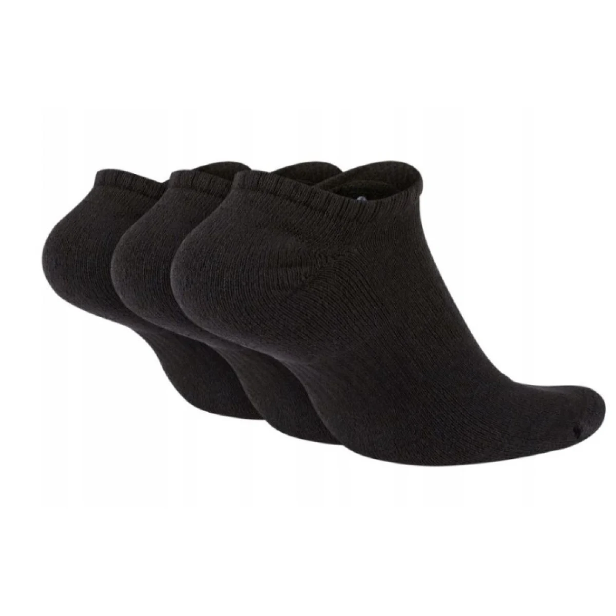 Ponožky NIKE 3 PACK - Nike Everyday Lightweight No-Show black · záber 2