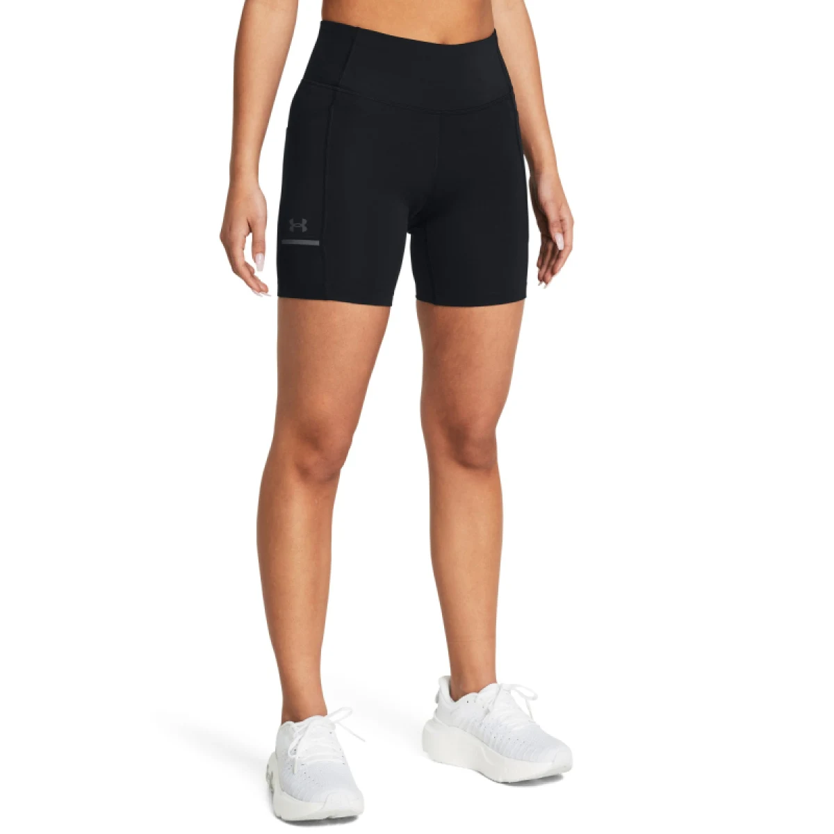 Dámske tréningové kraťasy UNDER ARMOUR UA Fly Fast 6 Short-BLK · záber 5