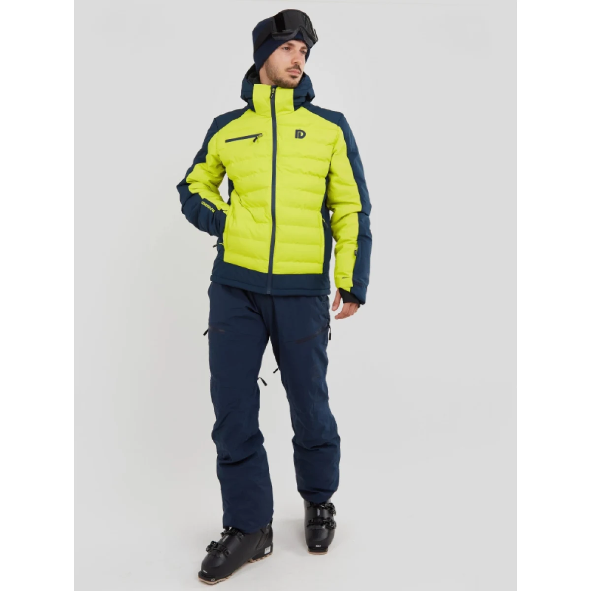Pánska lyžiarska bunda FUNDANGO Orion Padded Jacket-480-navy · záber 4