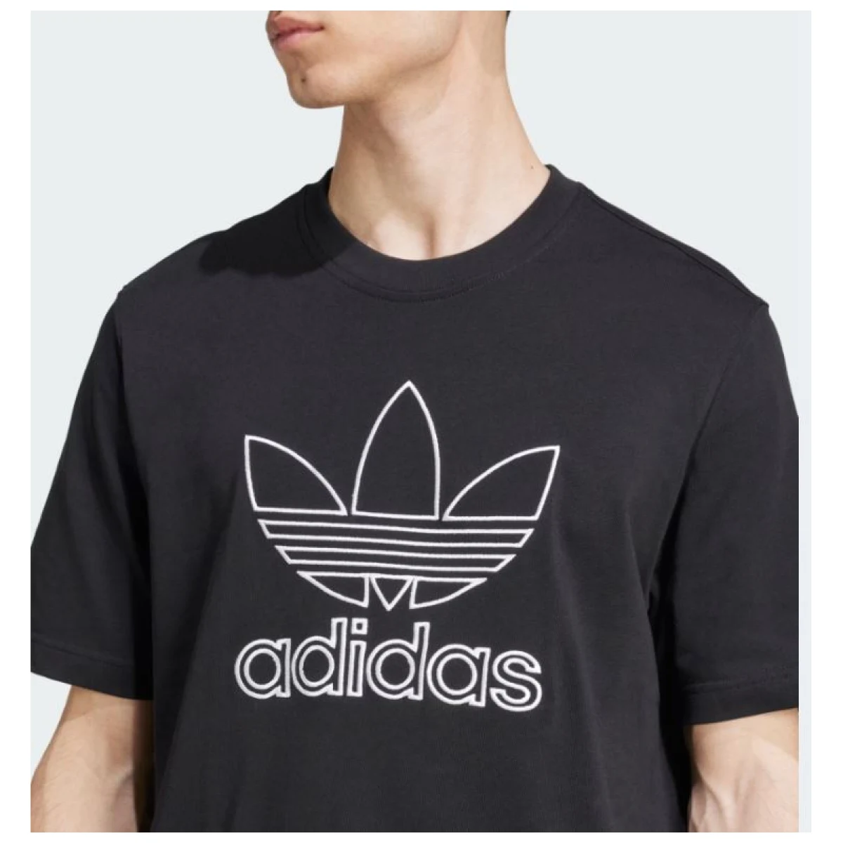 Pánske tričko s krátkym rukávom ADIDAS ORIGINALS OUTL TREF TEE-BLACK · záber 2