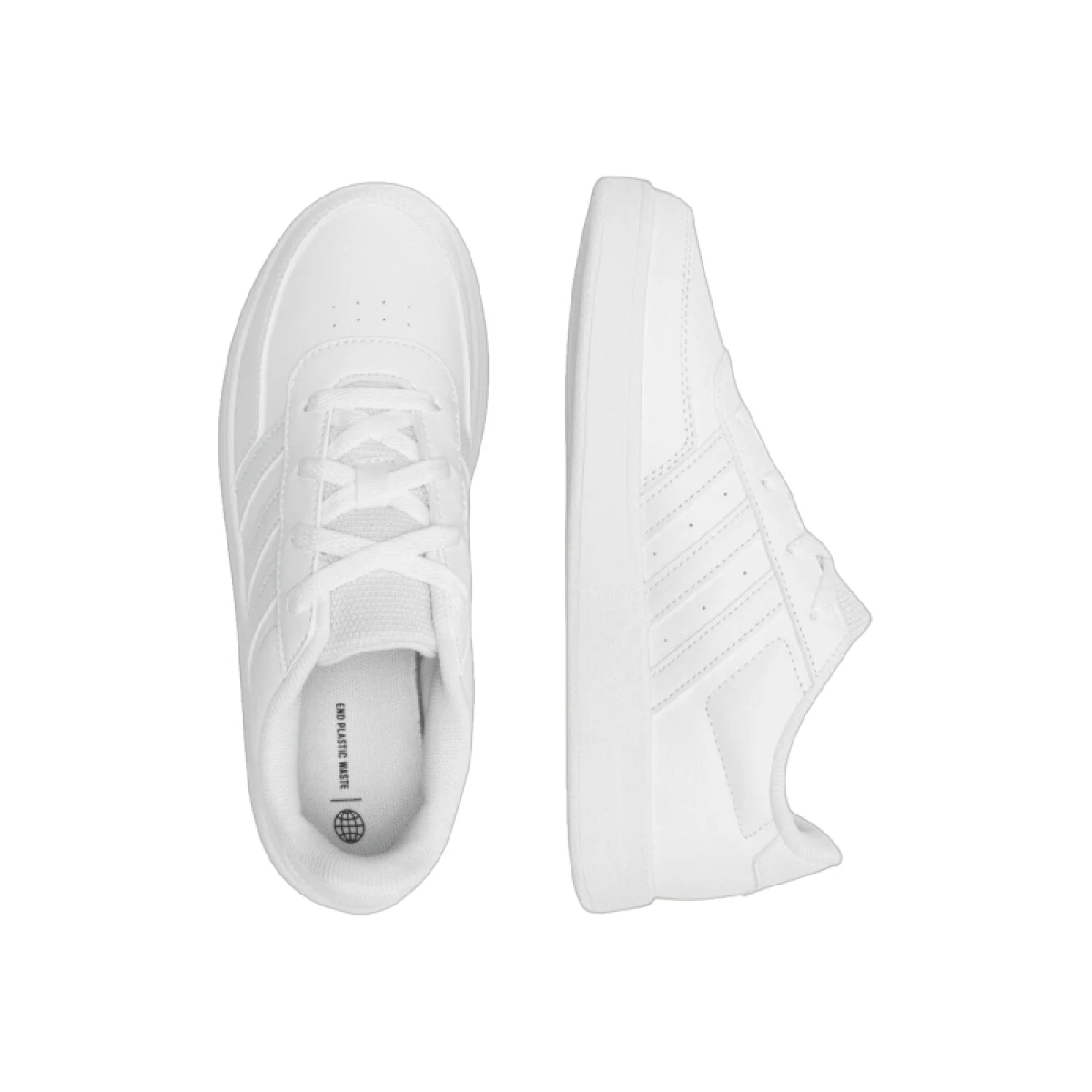 Detská rekreačná obuv ADIDAS Grand Court 2.0 K cloud white cloud white grey one · záber 4