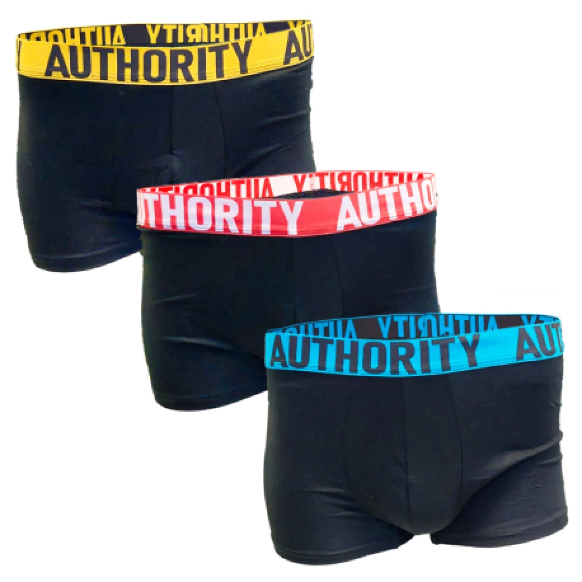 Pánske boxerky AUTHORITY B - BAPE 3PCK BLK MIX GUM · záber 1