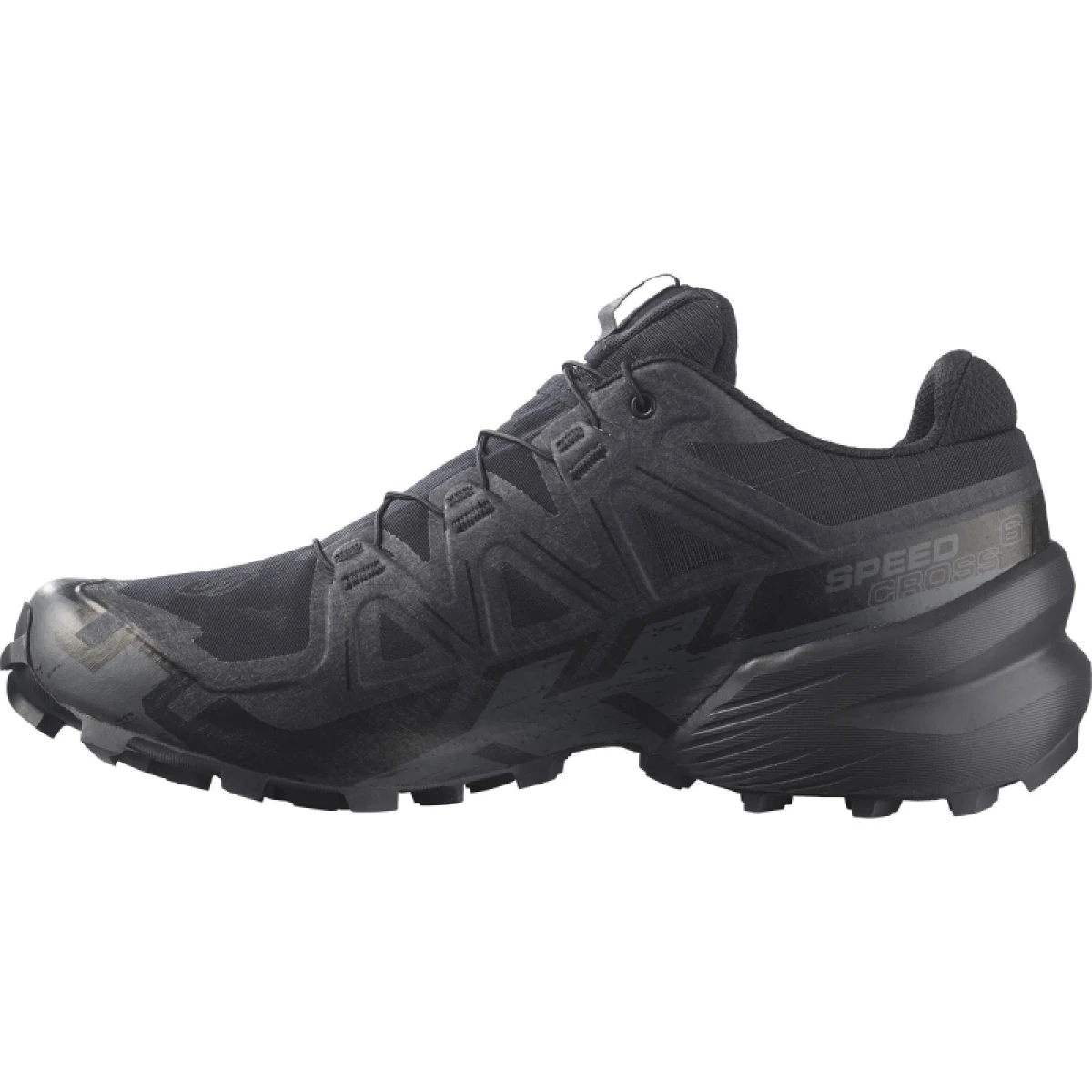 Pánska bežecká trailová obuv SALOMON Speedcross 6 GTX M black black phantom · záber 3