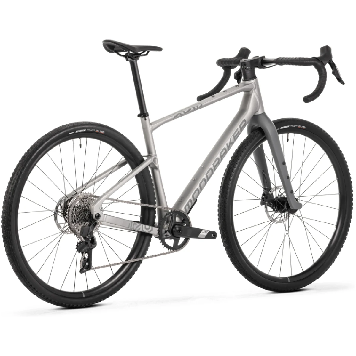Gravel bicykel MONDRAKER Arid R, golden silver · záber 3
