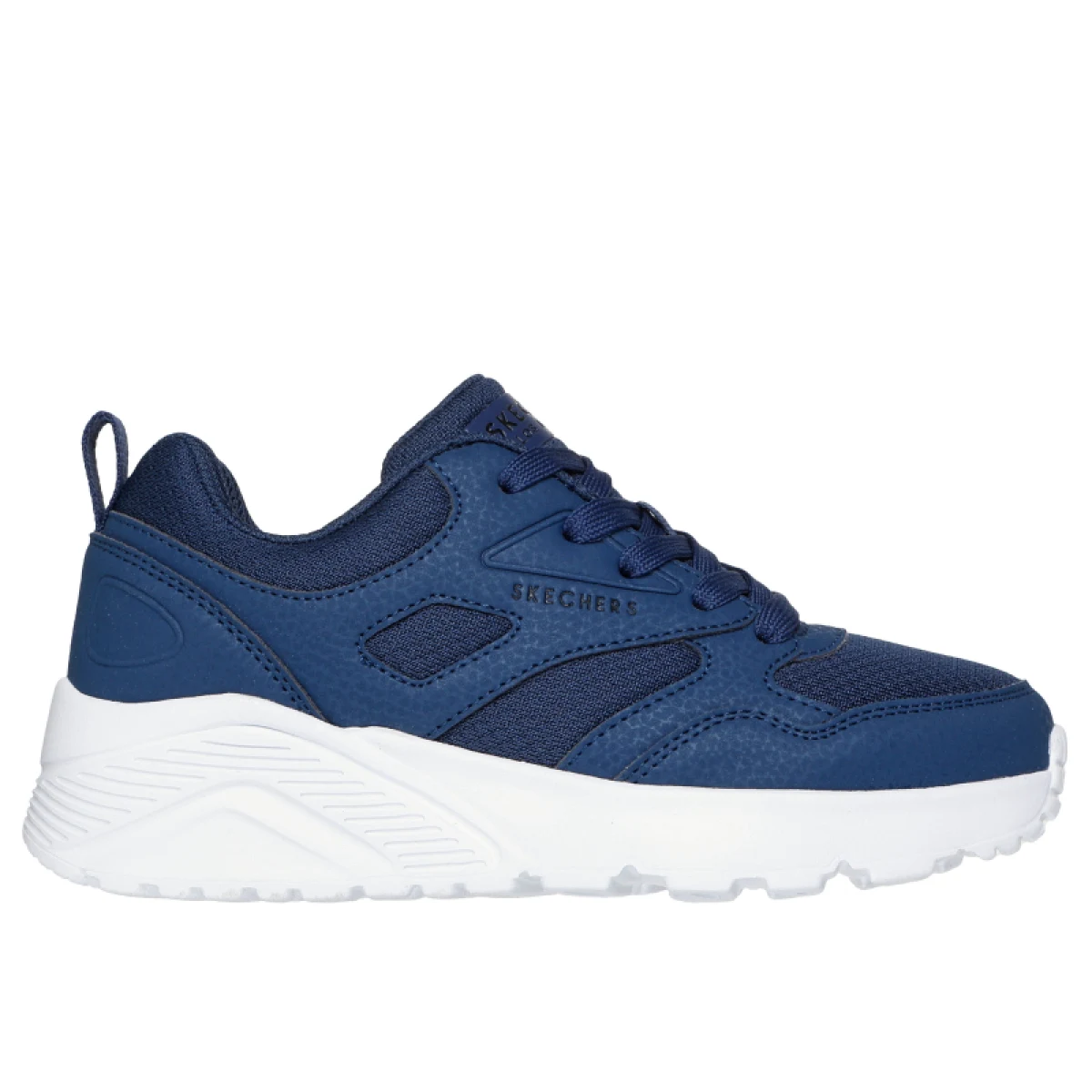 Chlapčenská rekreačná obuv SKECHERS Uno Lite Jr navy white · záber 2