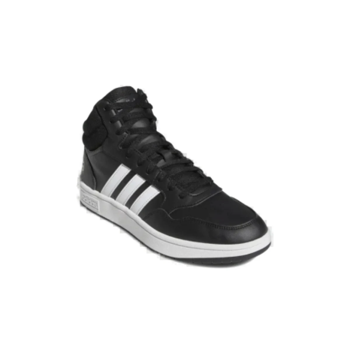 Pánska rekreačná obuv ADIDAS Hoops 3.0 Mid M core black cloud white grey six · záber 1