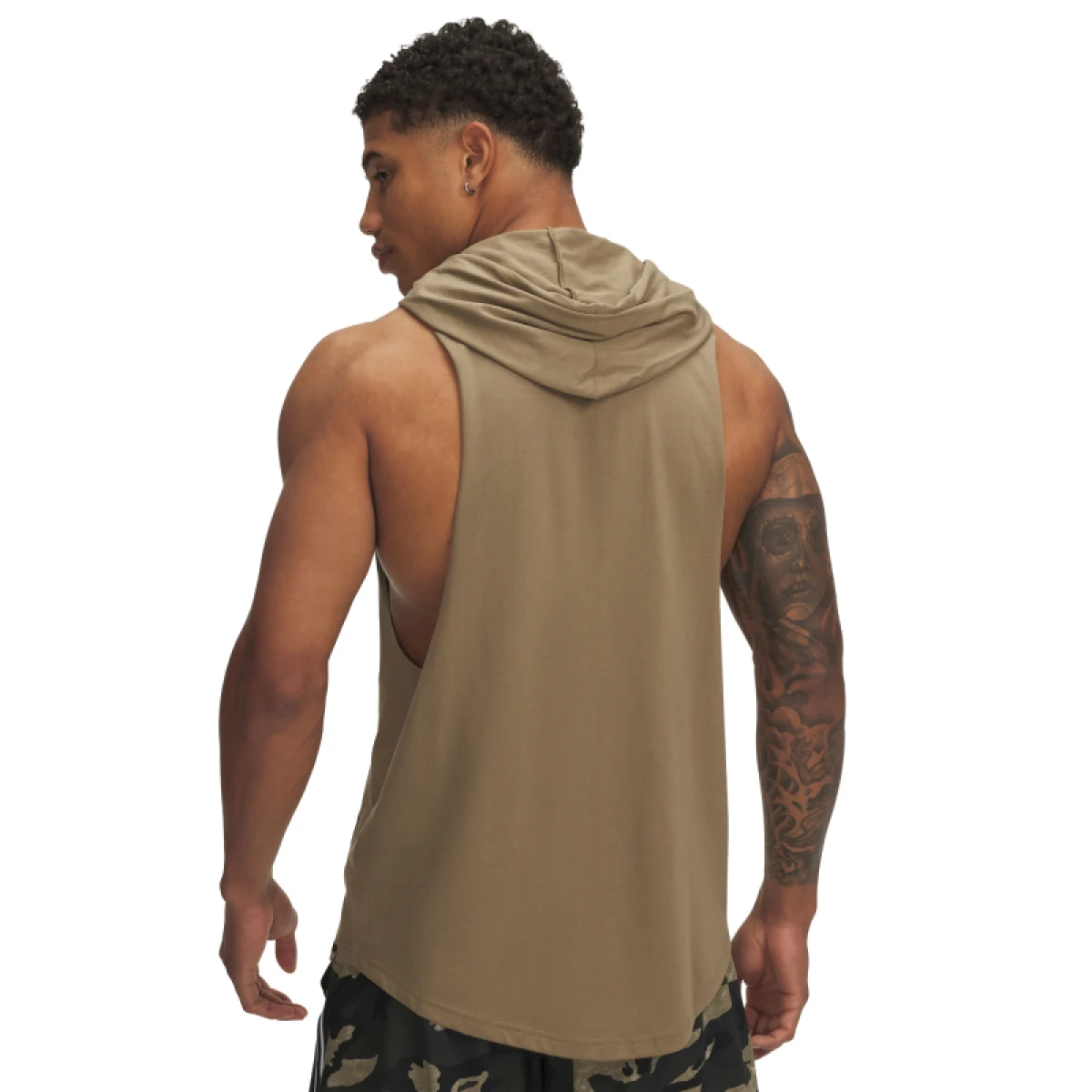 Pánske tielko UNDER ARMOUR PROJECT ROCK Wire SL HD-BRN · záber 3