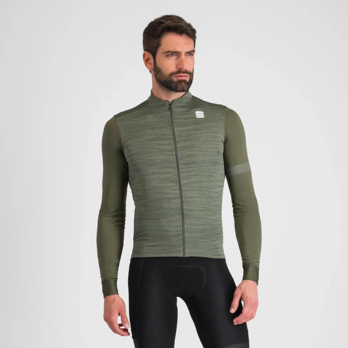 Pánsky cyklistický dres s dlhým rukávom SPORTFUL Supergiara thermal jersey, beetle · záber 2