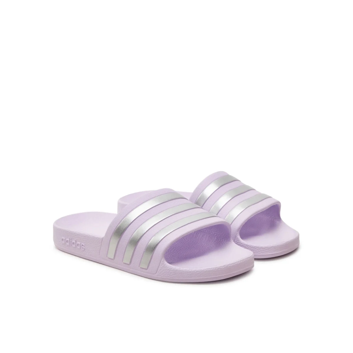 Dámske šlapky (plážová obuv) ADIDAS Adilette Aqua W ice lavender metallic silver metallic silver · záber 2