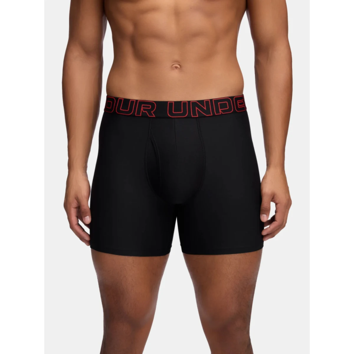 Pánske boxerky UNDER ARMOUR 3 PACK-UA PERFORMANCE TECH- SOLID 6in-BLK · záber 2