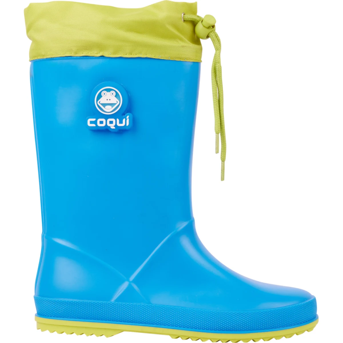 Chlapčenské gumáky COQUI Rainy Collar sea blue citrus flash · záber 2