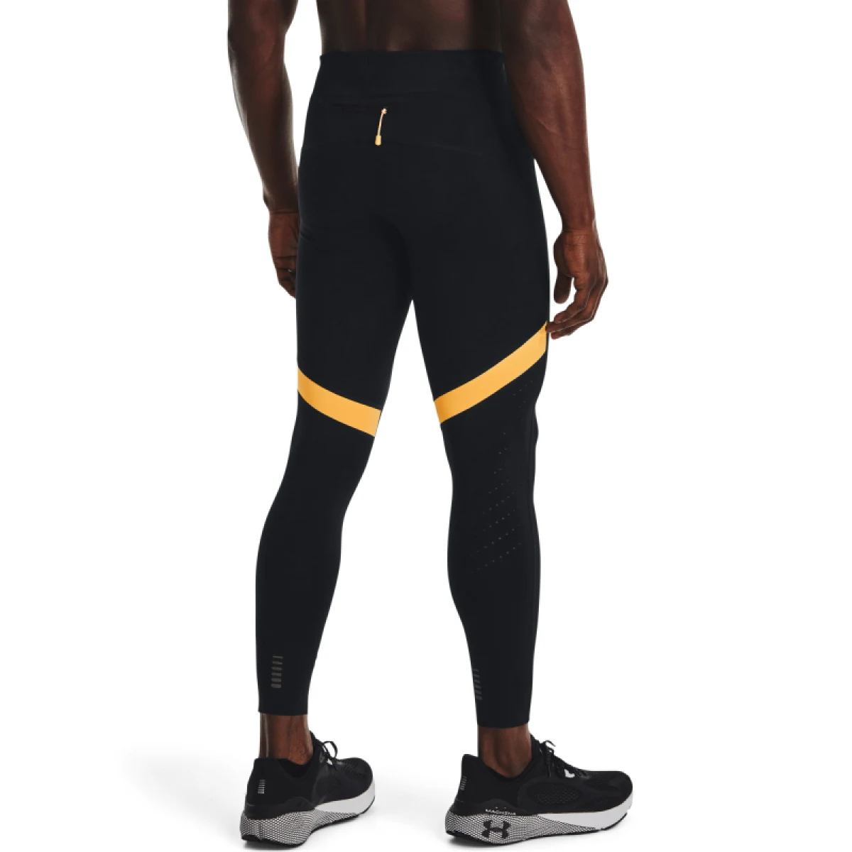 Pánske kompresné legíny UNDER ARMOUR UA SPEEDPOCKET TIGHT-BLK-1373310-001 · záber 2