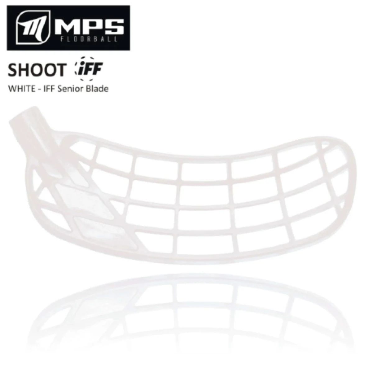 Florbalová náhradná čepeľ MPS SHOOT White IFF L · záber 1