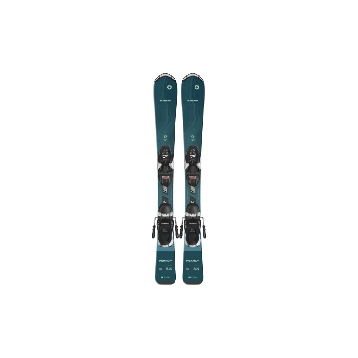 Juniorské lyže na zjazdovku - on piste s viazaním BLIZZARD Pearl JR + FDT JR 4.5 · záber 2