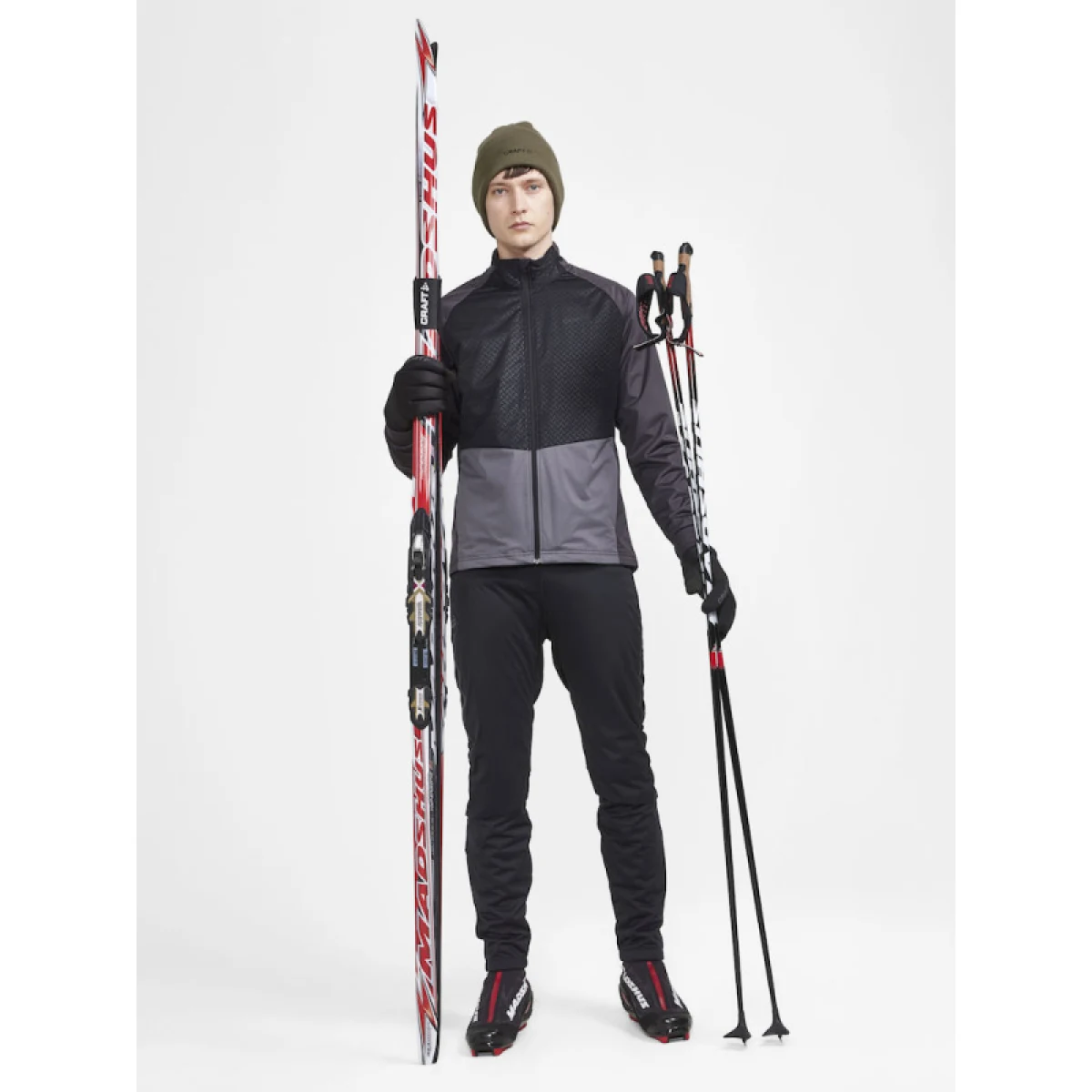 Pánske zateplené bežecké legíny CRAFT STORM BALANCE TIGHTS M-999000-Black · záber 5