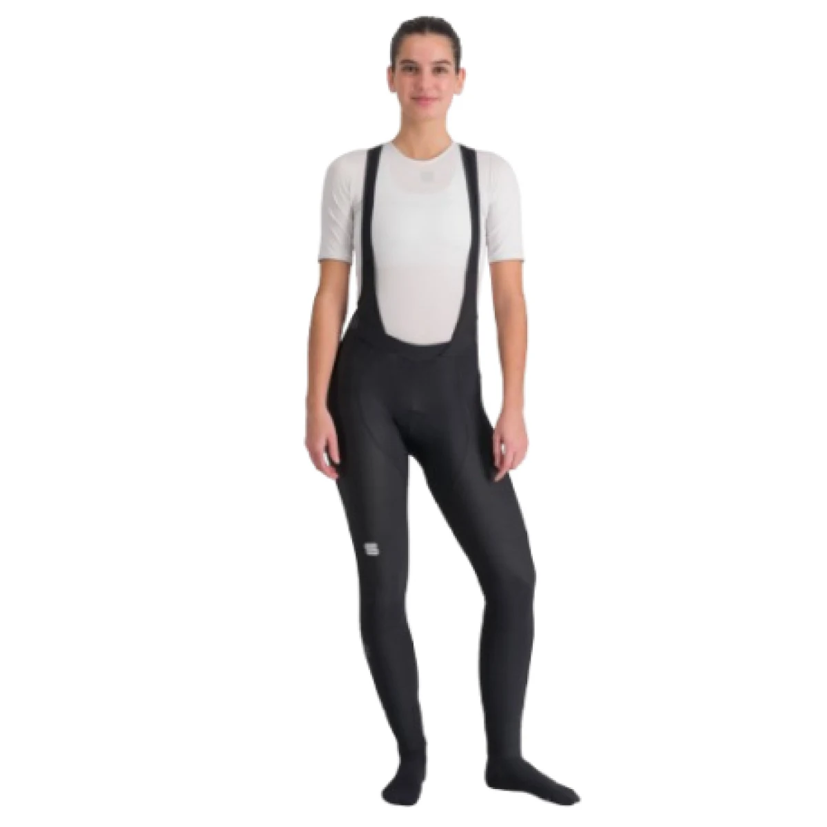 Dámske cyklistické nohavice SPORTFUL Neo w bibtight, black · záber 1