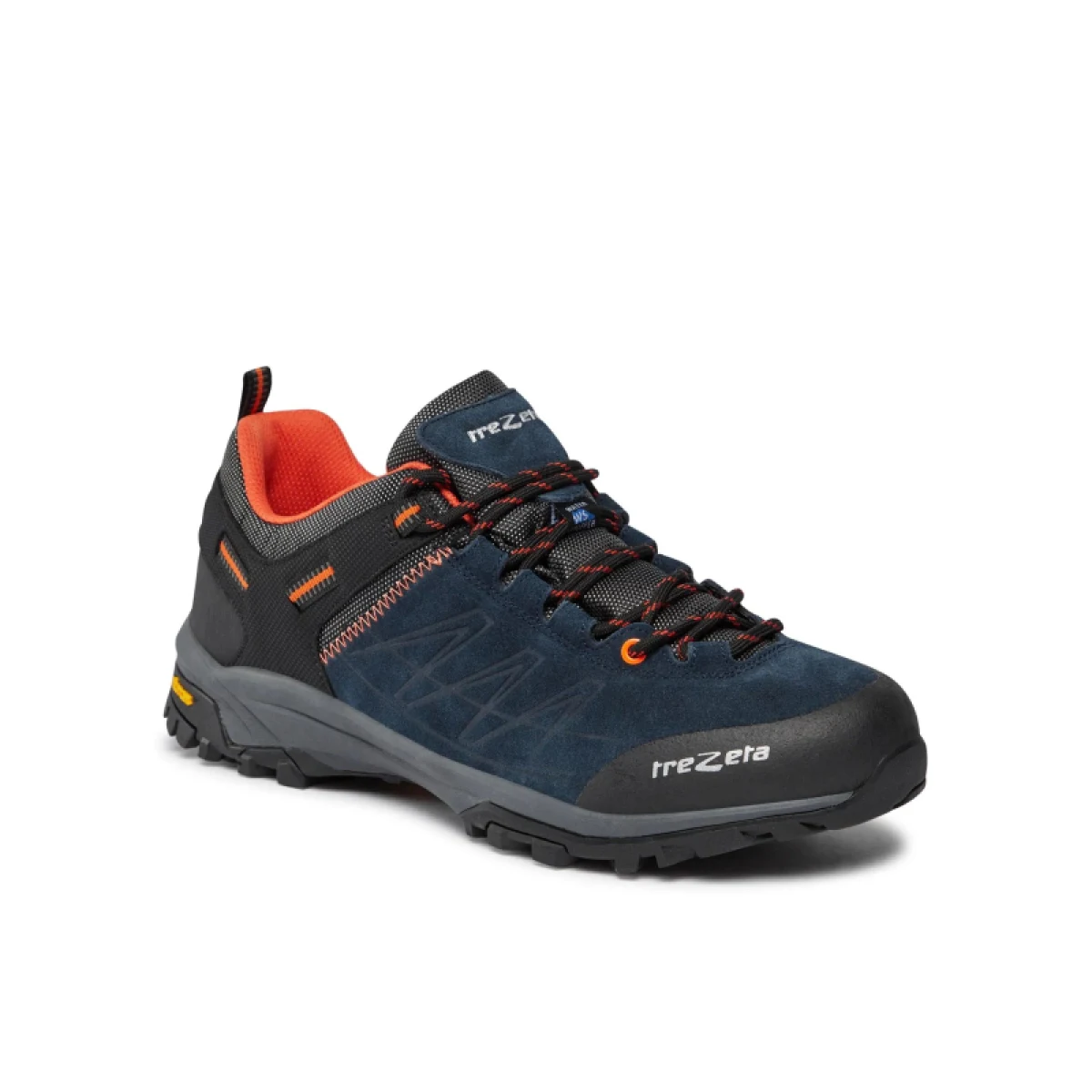 Pánska nízka turistická obuv TREZETA Raider Wp, Dark blue Orange · záber 2