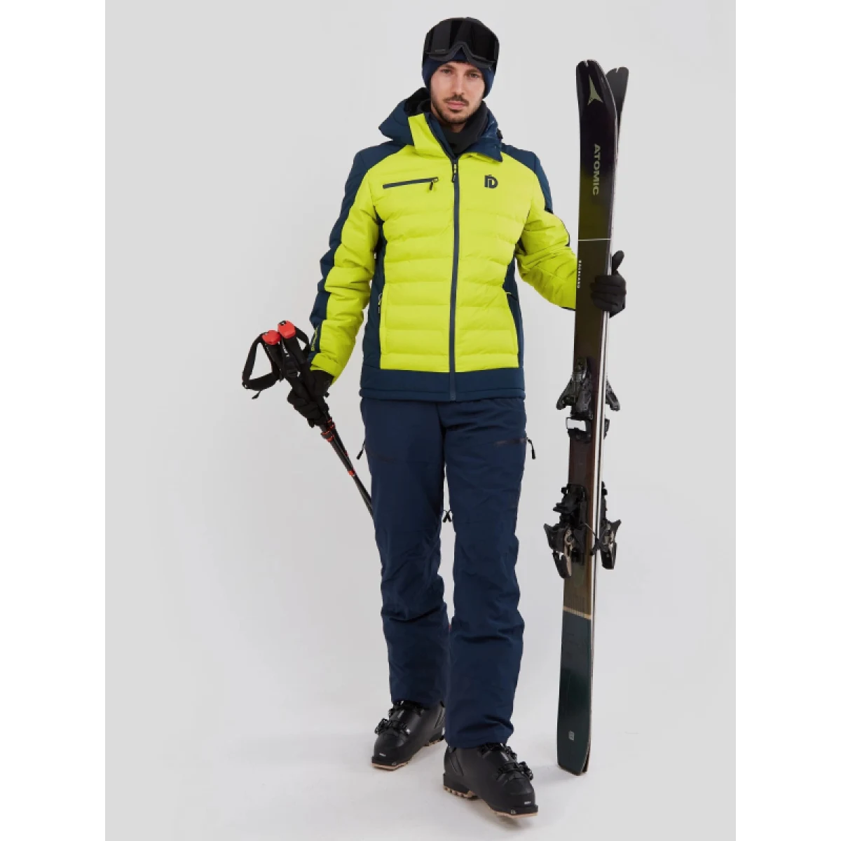 Pánska lyžiarska bunda FUNDANGO Orion Padded Jacket-480-navy · záber 5