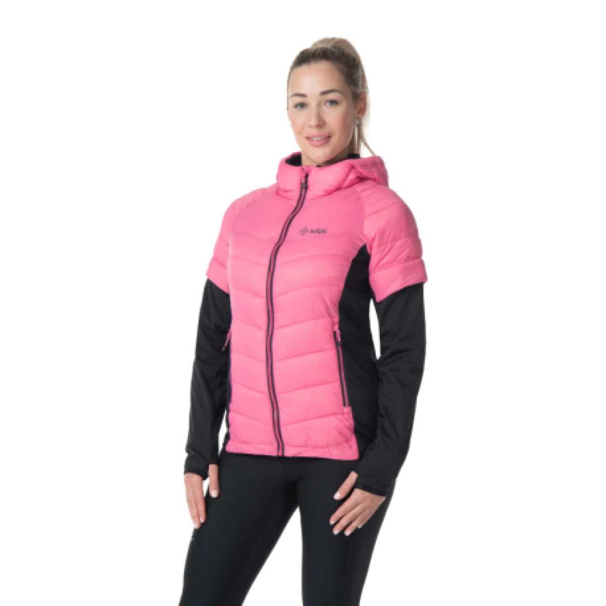 Dámska bunda na skialp KILPI VERONS-W-Pink · záber 1