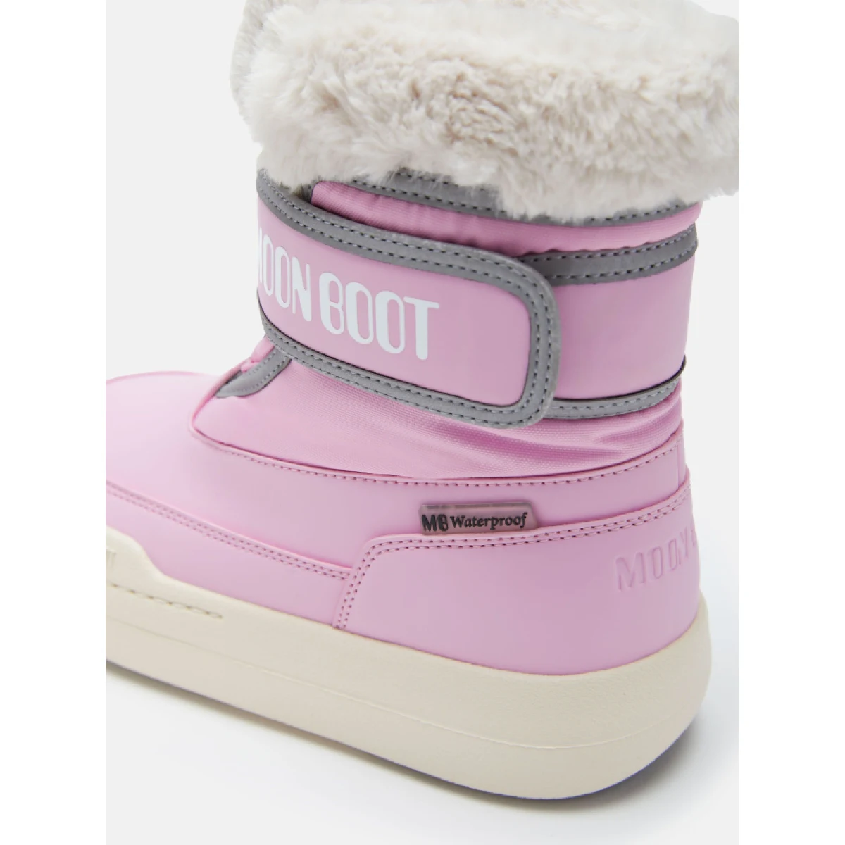 Juniorské vysoké zimné topánky MOON BOOT MB JR PARK STRAP-J001 PINK · záber 4
