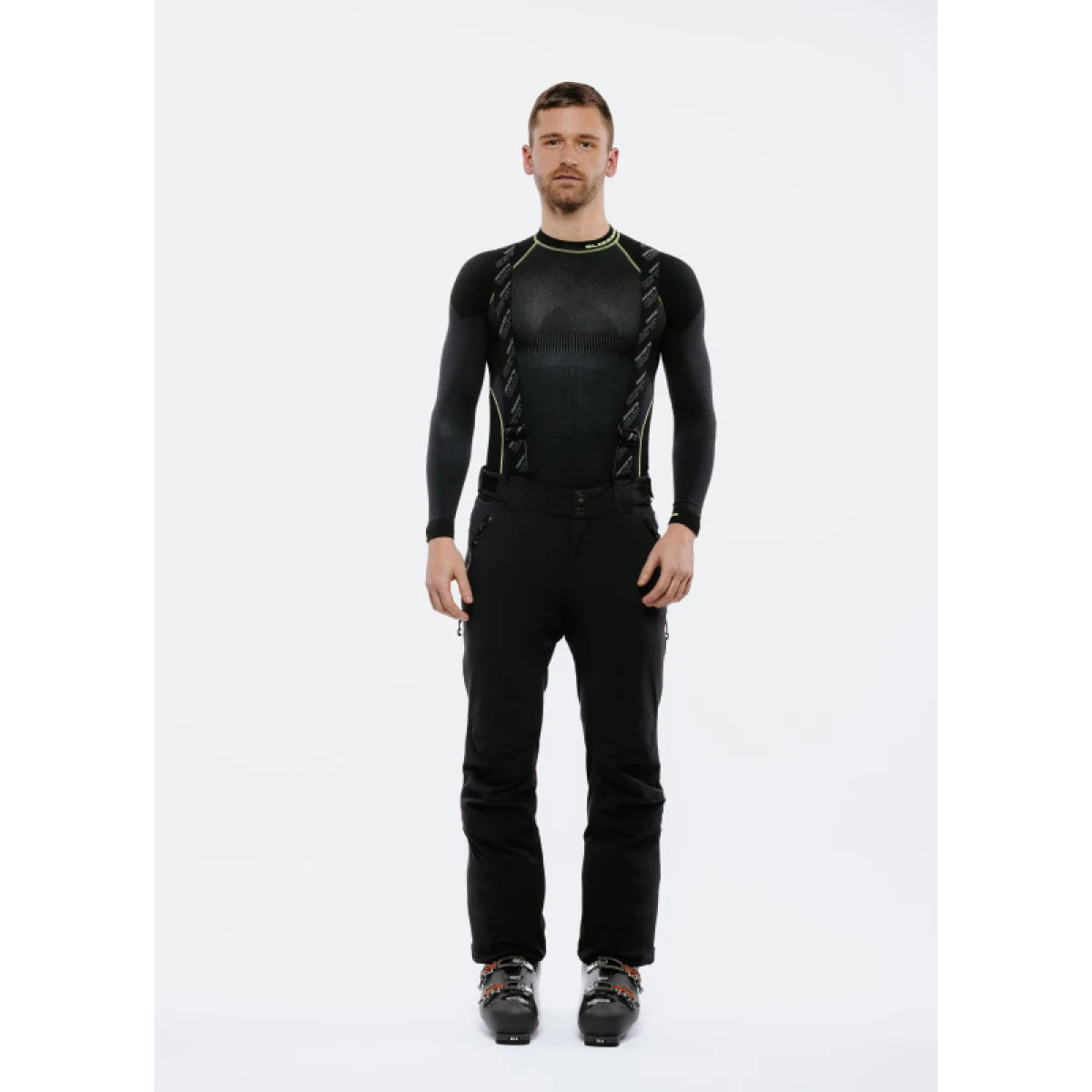 Pánske lyžiarske zateplené nohavice BLIZZARD Ski Pants Lofer, black · záber 3